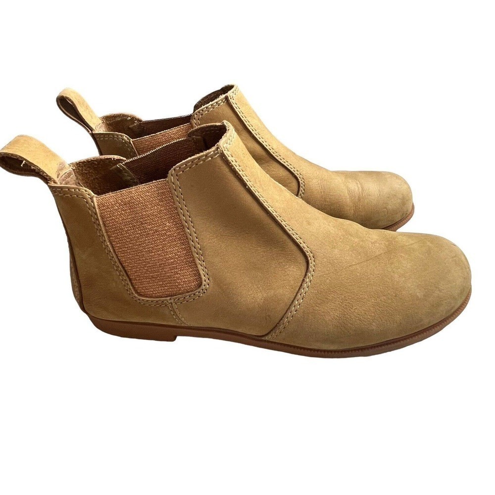 Kodiak Women's Size 9.5 Chelsea Boot Low Rider Pull On Suede Tan Bootie - Picture 4 of 13